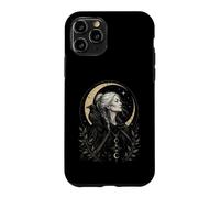 Carcasa para iPhone 11 Pro Camiseta Pagan Triple Goddess Crone Raven Energy Wise sin molestias