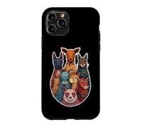 Carcasa para iPhone 11 Pro Canid Fox Wild Dog Nature Spirit Core Hunt Pack Eternal