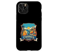 Carcasa para iPhone 11 Pro Cannes Francia Viaje Souvenir City Gift