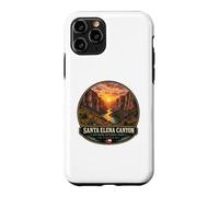 Carcasa para iPhone 11 Pro Cañón Santa Elena Big Bend Parque Nacional Naturaleza Diseño