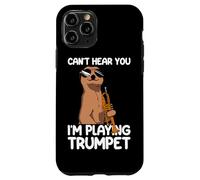 Carcasa para iPhone 11 Pro Can't Hear You trompetista Trompeta Trompeta
