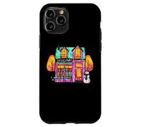 Carcasa para iPhone 11 Pro Caprichosa Librería Muñeco De Nieve Escena Acog
