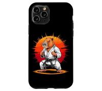 Carcasa para iPhone 11 Pro Capybara Black Belt Taekwondo Karate Martial Artist