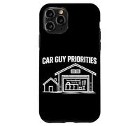 Carcasa para iPhone 11 Pro Car Guy Prioridades Entusiastas del Coche Piezas de automóviles Mecánico de automóviles