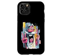 Carcasa para iPhone 11 Pro Cara gráfica Divertida de Carpintero con Graffiti Pop