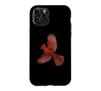 Carcasa para iPhone 11 Pro Cardenal Norteño Aves Biólogo Animal Ornitólogo Pájaro