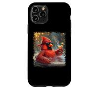 Carcasa para iPhone 11 Pro Cardenal Norteño Aves Biólogo Animal Ornitólogo Pájaro