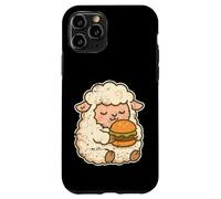 Carcasa para iPhone 11 Pro Caricatura de Hamburguesa de Oveja esponjosa