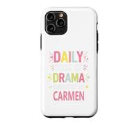 Carcasa para iPhone 11 Pro Carmen Personalized Name Funny Cute Custom Carmen Name