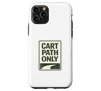 Carcasa para iPhone 11 Pro Cart Paths Only First Tees Jitters Public Golf Society Chistes