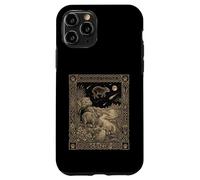 Carcasa para iPhone 11 Pro Celestial Capibara Tarot Carta Zodiaco Oculto