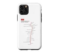 Carcasa para iPhone 11 Pro Changzhou Train Railway - Souvenir Route Map China