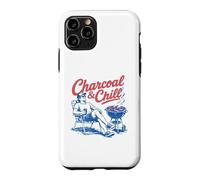 Carcasa para iPhone 11 Pro Charcoal & Chill Summer BBQ Grill Dad Father's Day Relax