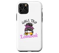 Carcasa para iPhone 11 Pro Chicas a Juego Viaje Lombok moño desordenado