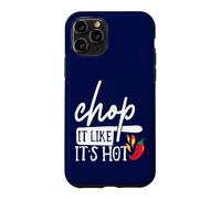 Carcasa para iPhone 11 Pro Chop It Like Its Hot Pepper - Disfraz Divertido de Humor de Chef