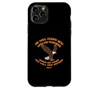 Carcasa para iPhone 11 Pro Christian Salmo 91 Protección del Águila Inspiradora