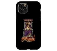 Carcasa para iPhone 11 Pro Christus Vincit Católico Cristo Rey Sagrado Corazón