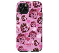 Carcasa para iPhone 11 Pro Chucky and Tiffany Hearts All-Over Print