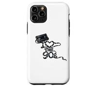 Carcasa para iPhone 11 Pro Cinta Adhesiva Suelta con Texto «I Heart The 90s Movie Store Rent»