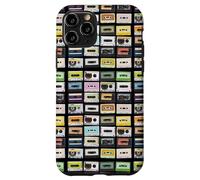 Carcasa para iPhone 11 Pro Cintas de Casete Mixtapes, Amante de la música Retro de los años 80
