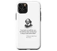 Carcasa para iPhone 11 Pro Cita de Shakespeare - El Amor no se ve con los Ojos