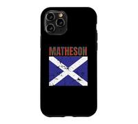 Carcasa para iPhone 11 Pro Clan Matheson Tartan Scottish Family Name Scotland Pride