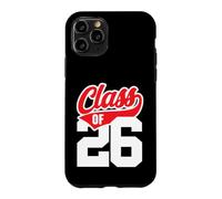 Carcasa para iPhone 11 Pro Clase de 26 Grow with Me Graduate 2026 Estilo Deportivo Oscuro