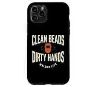 Carcasa para iPhone 11 Pro Clean Beads Dirty Hands Welder Life Diseño Soldador