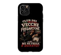 Carcasa para iPhone 11 Pro Club dei Troppo Vecchi per Fregarsene Gracioso Italiano Actitud