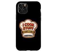 Carcasa para iPhone 11 Pro Cocino Cosas, eso es lo Que Hago, Chef Vintage, Cocina Divertida