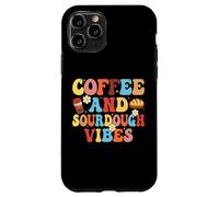 Carcasa para iPhone 11 Pro Coffee and Sourdough Vibes - Coffee Lover Sourdough Gifts