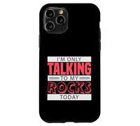 Carcasa para iPhone 11 Pro Coleccionista de Rocas Geología Mineralogía Humor