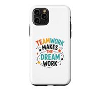 Carcasa para iPhone 11 Pro Collaboration Motivation Teamwork Makes The Dream Work