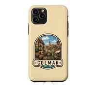 Carcasa para iPhone 11 Pro Colmar Francia Vintage Canal Town Design