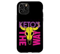 Carcasa para iPhone 11 Pro Colorido Keto Warrior Space Bounty Hunter Skull Parody 80's