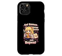 Carcasa para iPhone 11 Pro Come Ramen Dibuja Anime Y Repite | Linda Chica Manga Kawaii