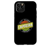 Carcasa para iPhone 11 Pro Comer Dormir Capoeira Repetir Danza Acrobacia Artes Marciales
