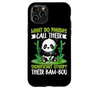 Carcasa para iPhone 11 Pro ¿Cómo Llaman los Pandas a su Otro significativo? Su Bam-BOU