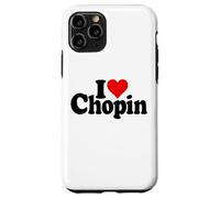 Carcasa para iPhone 11 Pro Compositor DE Polish Frederic I Love Heart Chopin