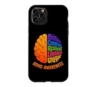 Carcasa para iPhone 11 Pro Conciencia del TDAH Afirmaciones del Trastorno de hiperactividad Cerebral