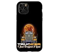 Carcasa para iPhone 11 Pro Conductor de camión Tractor Remolque 18 Wheeler Funny Trucker