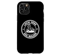 Carcasa para iPhone 11 Pro Constructor de Suelo Local y héroe Naturaleza Diseño de Gusano