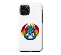Carcasa para iPhone 11 Pro Cool Dragon Master Builder Building Blocks Bricks Kids Boys