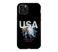Carcasa para iPhone 11 Pro Cool USA Eagle with Wild Quotes Illustration Graphic Designs