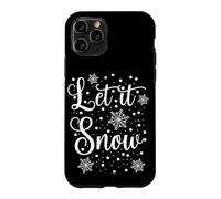 Carcasa para iPhone 11 Pro Copo De Nieve Grafico Copos De Nieve Let It Snow Design