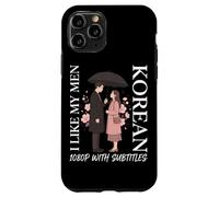 Carcasa para iPhone 11 Pro Coreano Mis Hombres 1080p con Subtítulos K-Drama Fan Drama Coreano