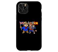 Carcasa para iPhone 11 Pro Costa Rica España Raíces Bandera Costarricense Español
