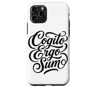 Carcasa para iPhone 11 Pro Cotización de Pensador filósofo Latino de Cogito Ergo Sum