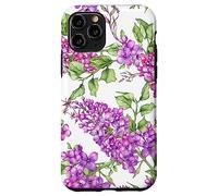 Carcasa para iPhone 11 Pro Cottagecore Aesthetic For Flower Lover Cute Lilac Pattern