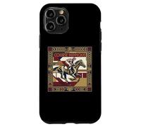 Carcasa para iPhone 11 Pro Course Hippique Art Deco Horse Racing Jockey